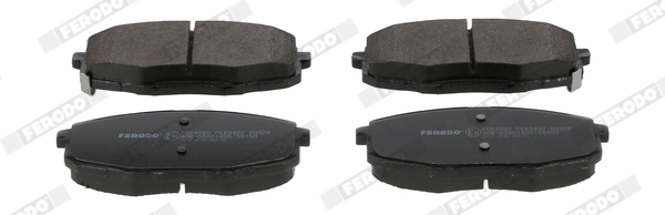 Kit de plaquettes de frein, frein à disque FERODO FDB4985