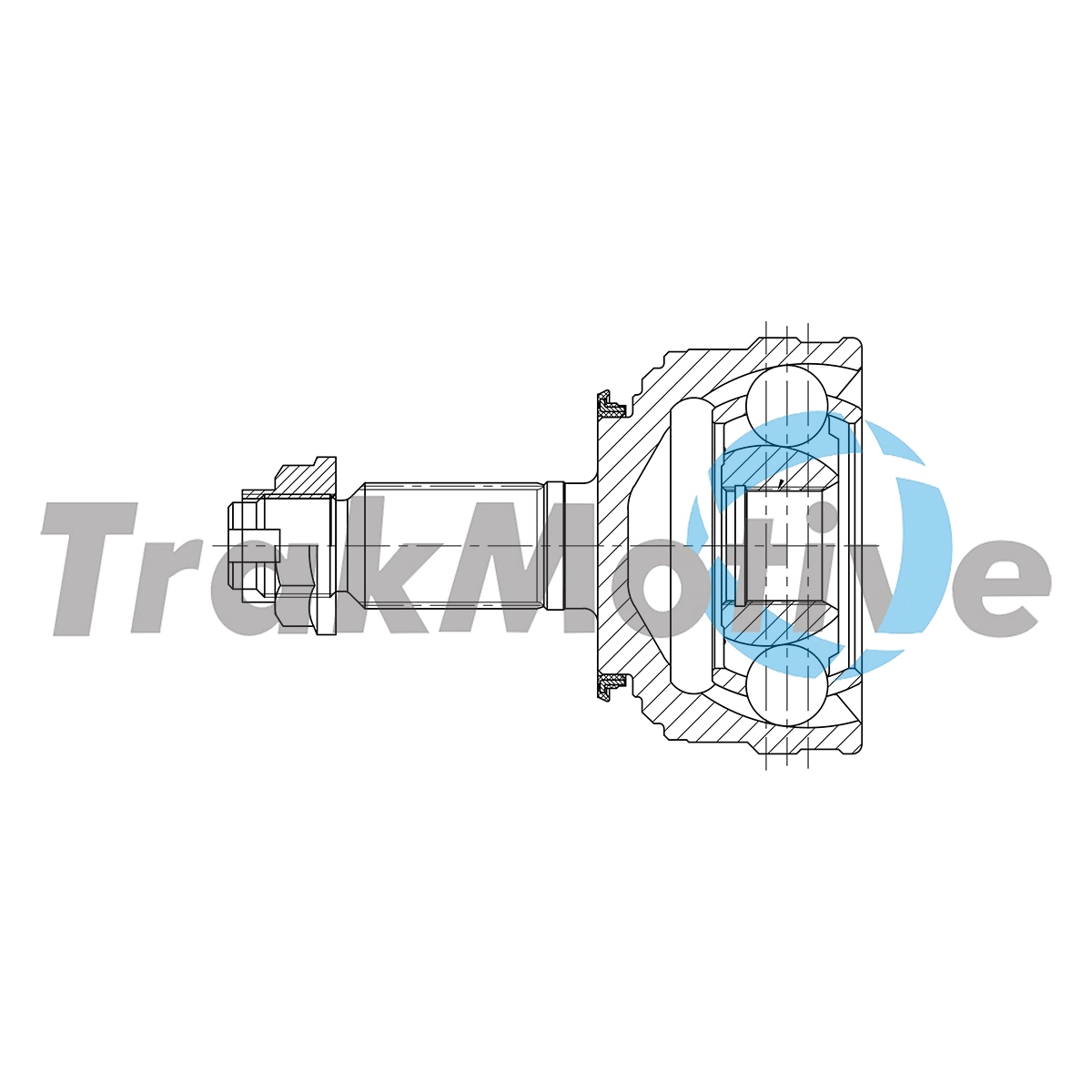 Jeu de joints, arbre de transmission TrakMotive 40-0934