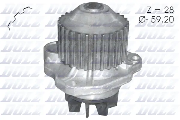 Pompe à eau, refroidissement du moteur DOLZ C123