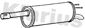 Silencieux arrière KLARIUS 220722