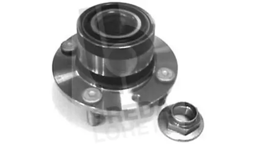 Kit de roulements de roue BREDA LORETT KRT7572