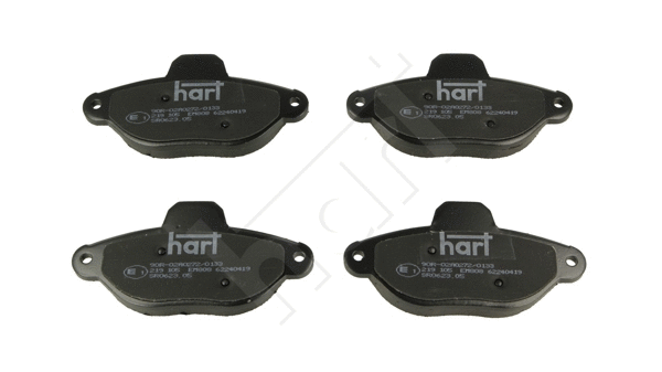 Kit de plaquettes de frein, frein à disque HART 219 105