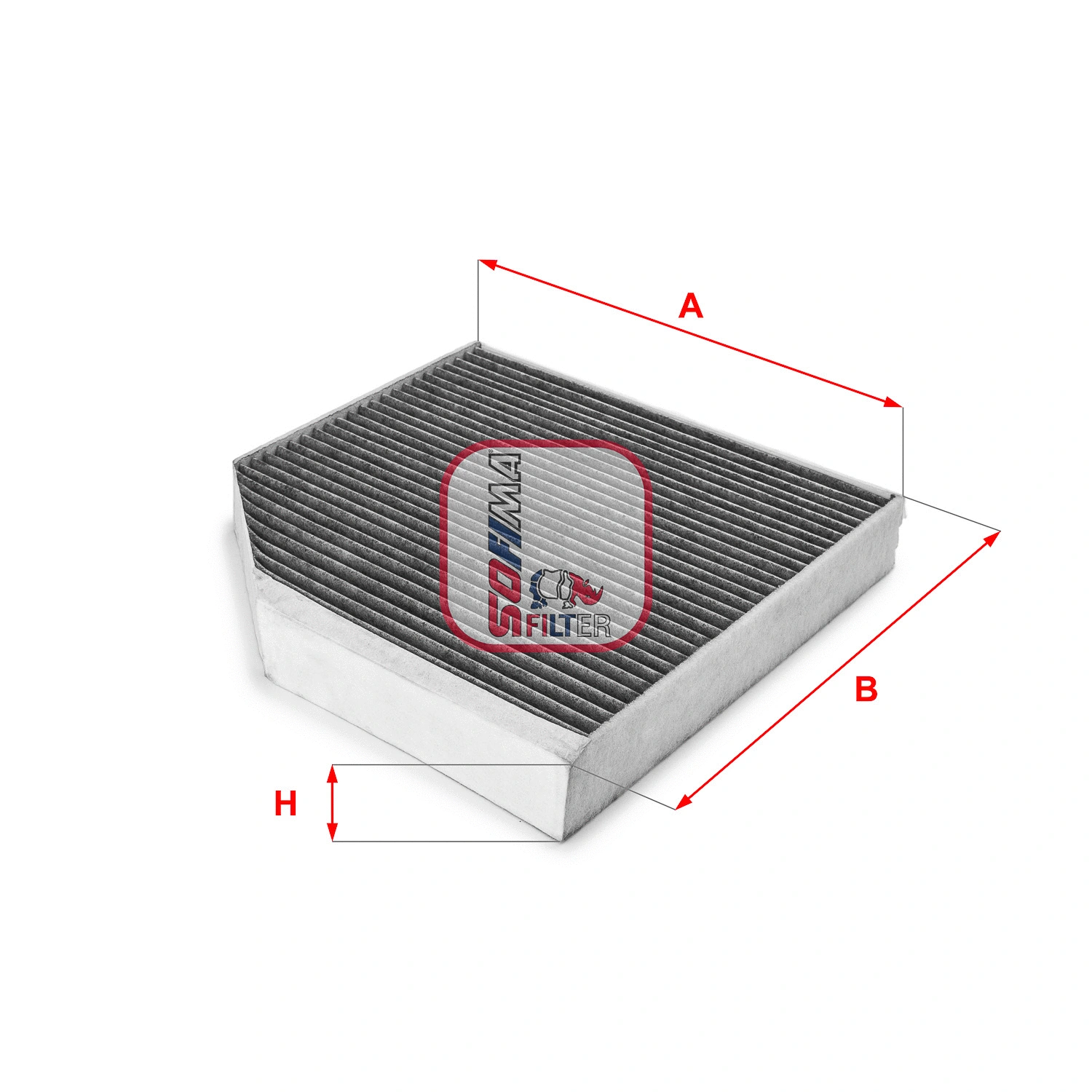 Filtre, air de l'habitacle SOFIMA S 4222 CA