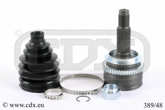 Jeu de joints, arbre de transmission CDX 389/48