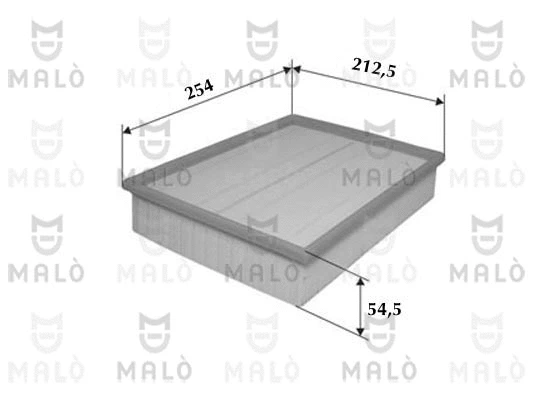 Filtre à air AKRON-MALÒ 1500061