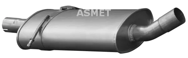 Silencieux central ASMET 01.061