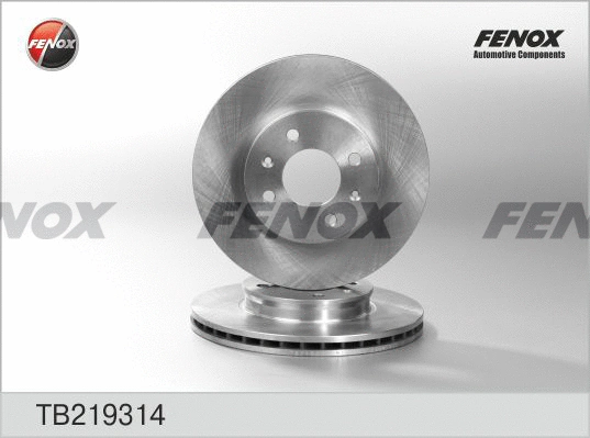 Disque de frein FENOX TB219314