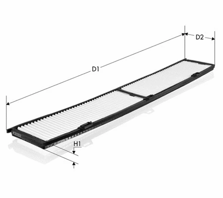 Filtre, air de l'habitacle TECNECO FILTERS CK8430