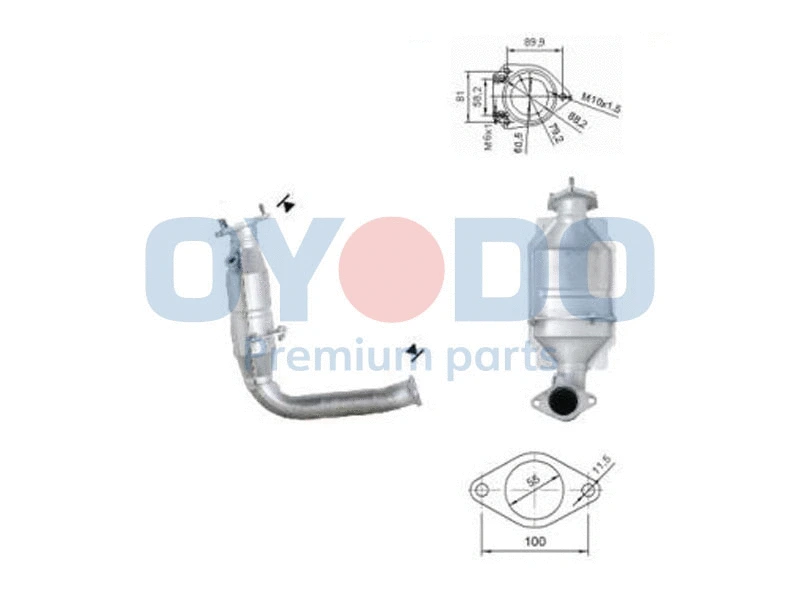 Catalyseur Oyodo 10N0108-OYO