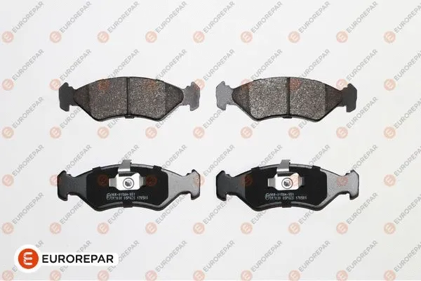 Kit de plaquettes de frein, frein à disque EUROREPAR 1623058680
