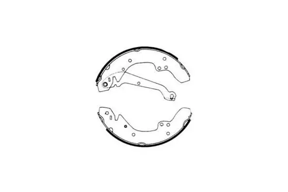 Jeu de mâchoires de frein E.T.F. 09-0279