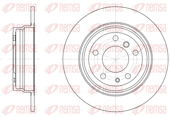 Disque de frein REMSA 6342.00