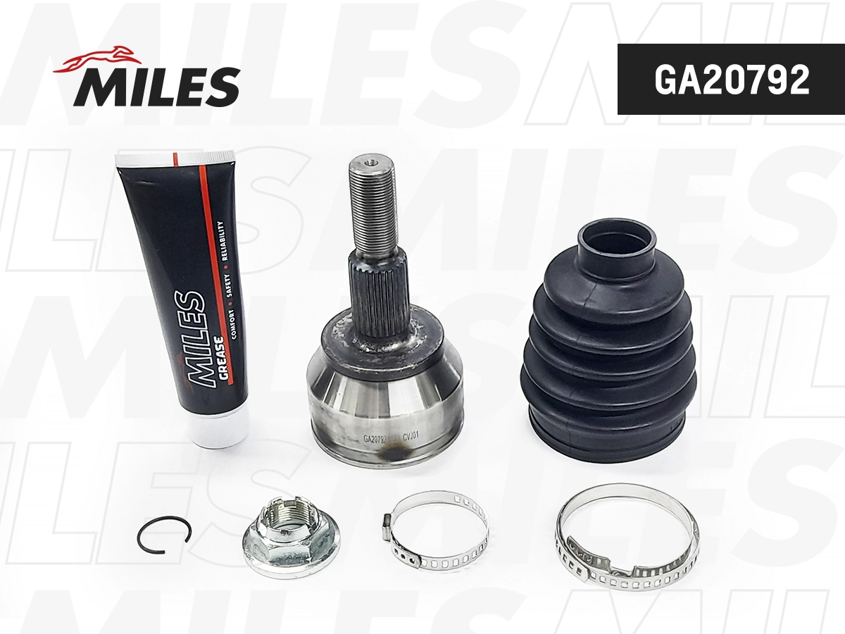 Jeu de joints, arbre de transmission MILES GA20792