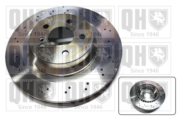 Disque de frein QUINTON HAZELL BDC5633