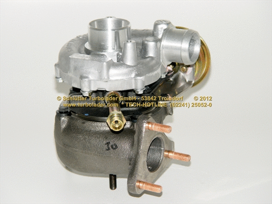 Turbocompresseur, suralimentation SCHLÜTTER TURBOLADER 172-03480