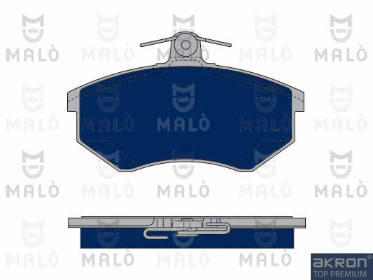 Kit de plaquettes de frein, frein à disque AKRON-MALÒ 1050172