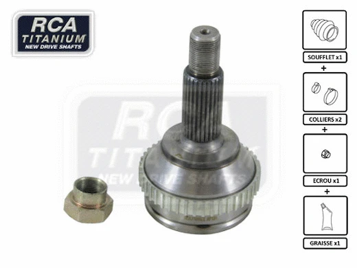 Jeu de joints, arbre de transmission RCA FRANCE AF13A