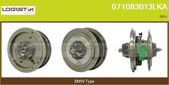 Groupe carter, turbocompresseur LGK 071083013LKA