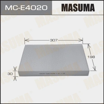 Filtre, air de l'habitacle MASUMA MC-E4020