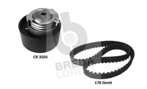 Kit de courroie crantée BREDA LORETT KCD0729