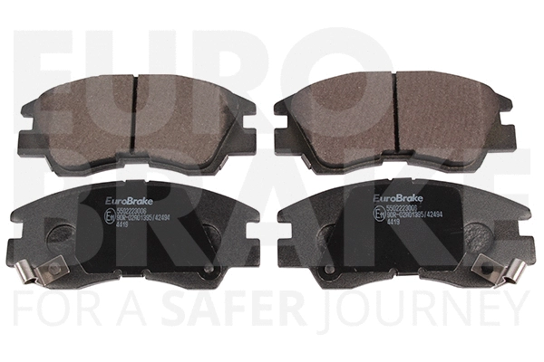 Kit de plaquettes de frein, frein à disque EUROBRAKE 5502223006