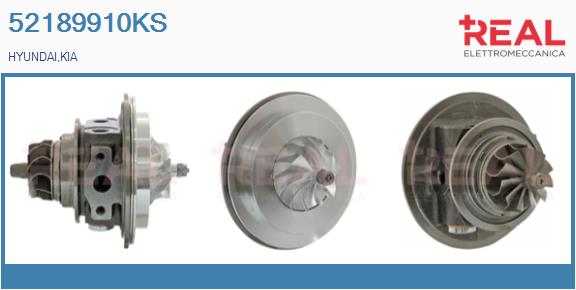 Groupe carter, turbocompresseur REAL 52189910KS
