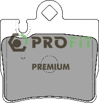 Kit de plaquettes de frein, frein à disque PROFIT 5005-1427