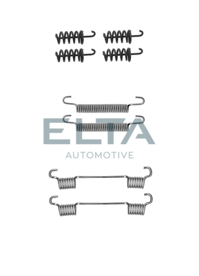 Kit d'accessoires, mâchoires de frein de stationnement ELTA AUTOMOTIVE EA8001