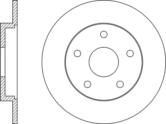 Disque de frein FIT FR0723