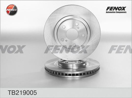 Disque de frein FENOX TB219005