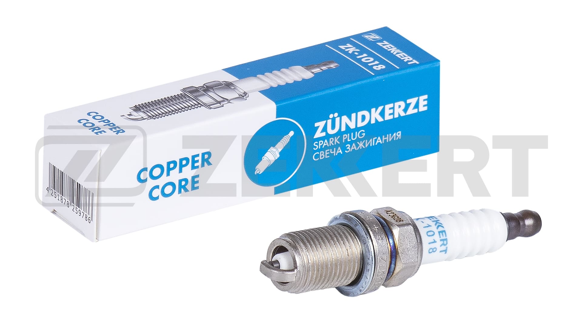Bougie d'allumage ZEKKERT ZK-1018