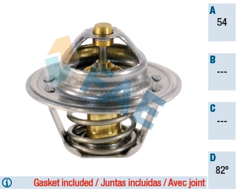Thermostat, liquide de refroidissement FAE 5201782