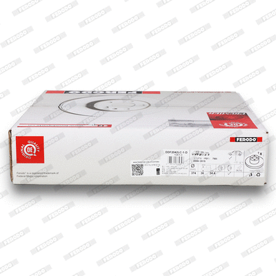 Disque de frein FERODO DDF2042LC-1-D