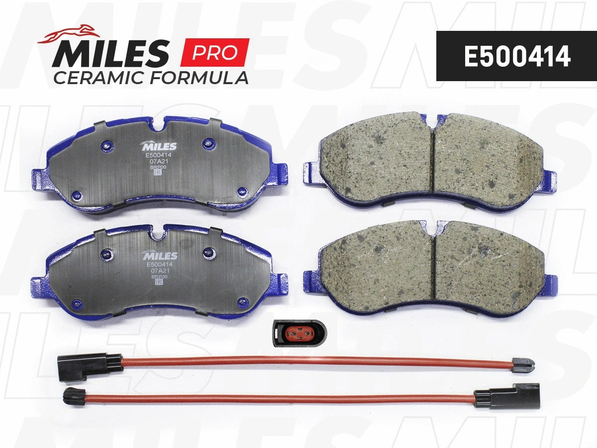 Kit de plaquettes de frein, frein à disque MILES E500414