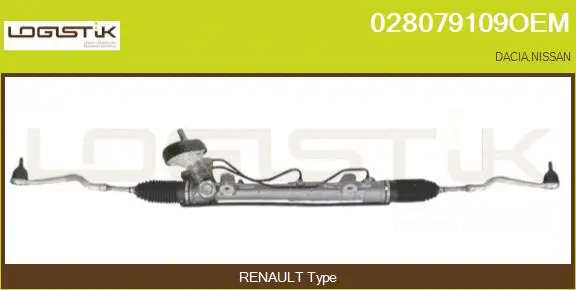 Crémaillère de direction LGK 028079109OEM