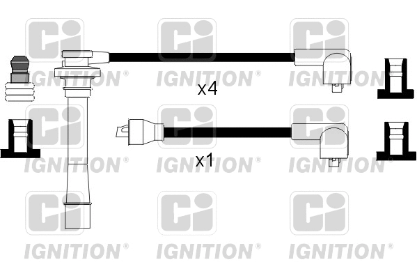 Kit de câbles d'allumage QUINTON HAZELL XC1061