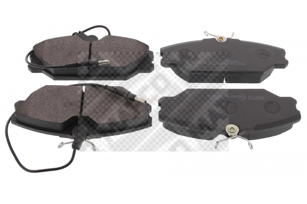 Kit de plaquettes de frein, frein à disque MAPCO 6389