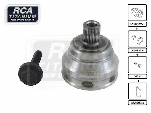 Jeu de joints, arbre de transmission RCA FRANCE AA05