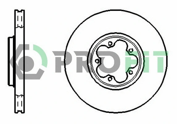 Disque de frein PROFIT 5010-1113