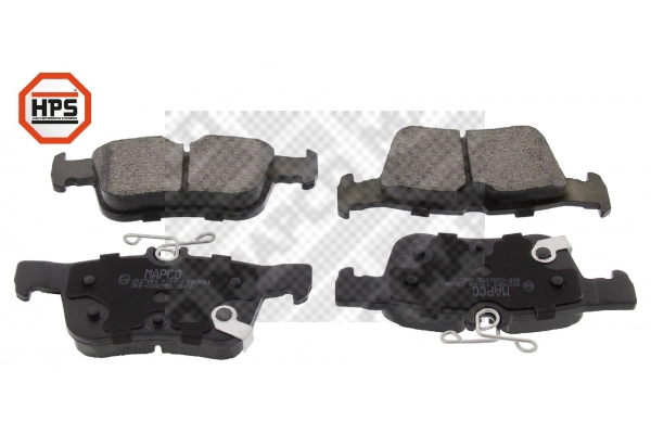 Kit de plaquettes de frein, frein à disque MAPCO 6027HPS