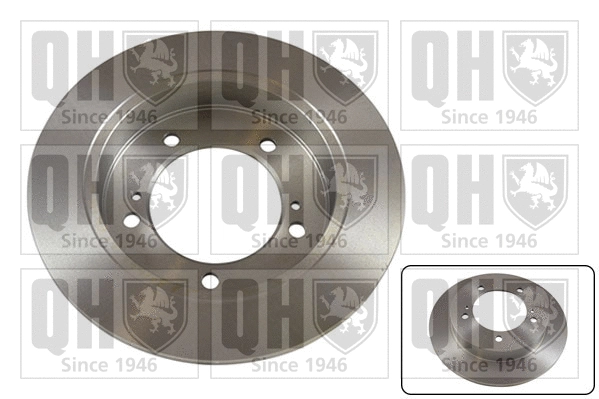 Disque de frein QUINTON HAZELL BDC3779