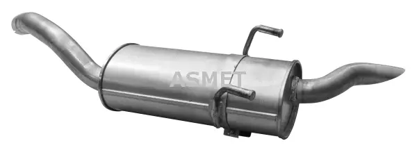 Silencieux arrière ASMET 09.065
