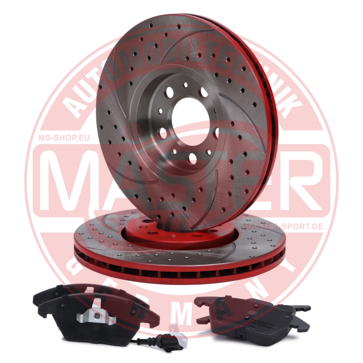 Kit de freins, frein à disques MASTER-SPORT GERMANY 202521131