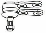 Rotule de suspension FRAP F3467