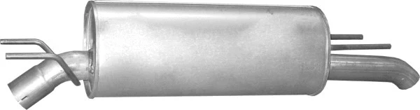 Silencieux arrière POLMO 17.627