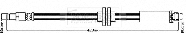 Flexible de frein BORG & BECK BBH8556