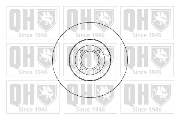 Disque de frein QUINTON HAZELL BDC3224