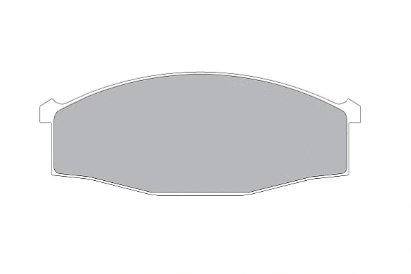 Kit de plaquettes de frein, frein à disque KAVO PARTS KBP-6551