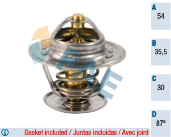 Thermostat, liquide de refroidissement FAE 5303987