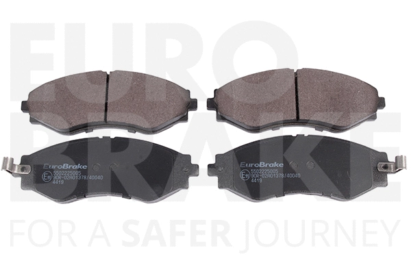 Kit de plaquettes de frein, frein à disque EUROBRAKE 5502225005